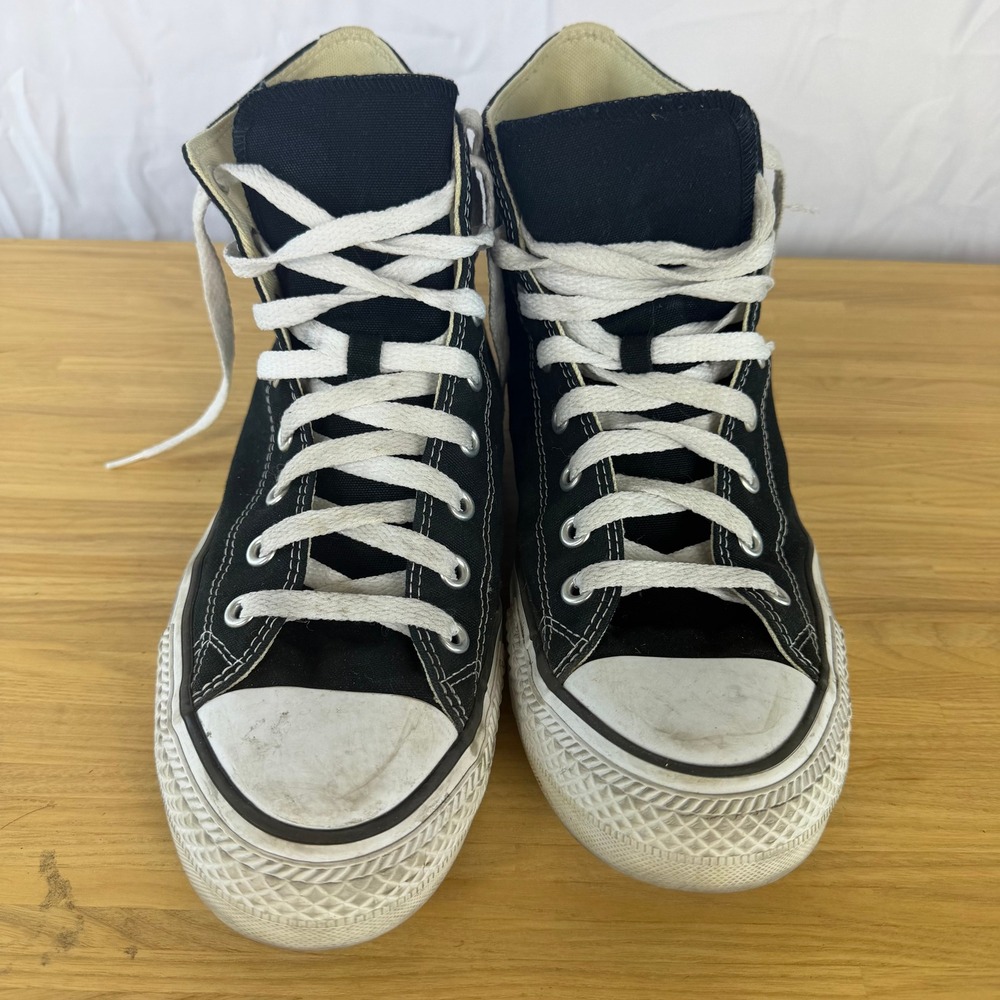 Converse Chuck Taylor All Star High Top Men 11 Women 13 Black Canvas Shoes M9160